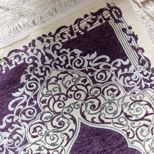 COFFRET TAPIS DE PRIÈRE+TASBIH+LIVRE